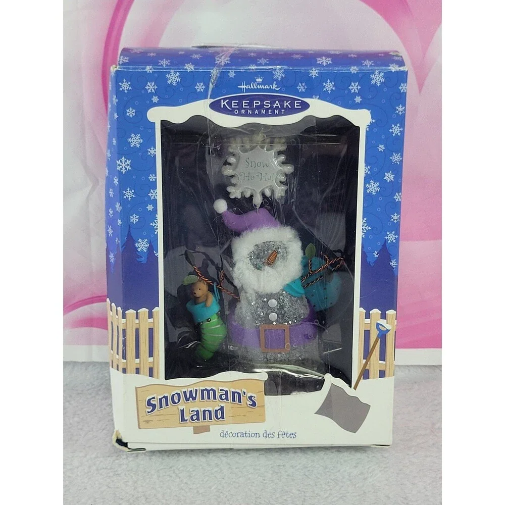 Hallmark Ornament Keepsake Snowman's Land Series Snow Ho Ho 2003